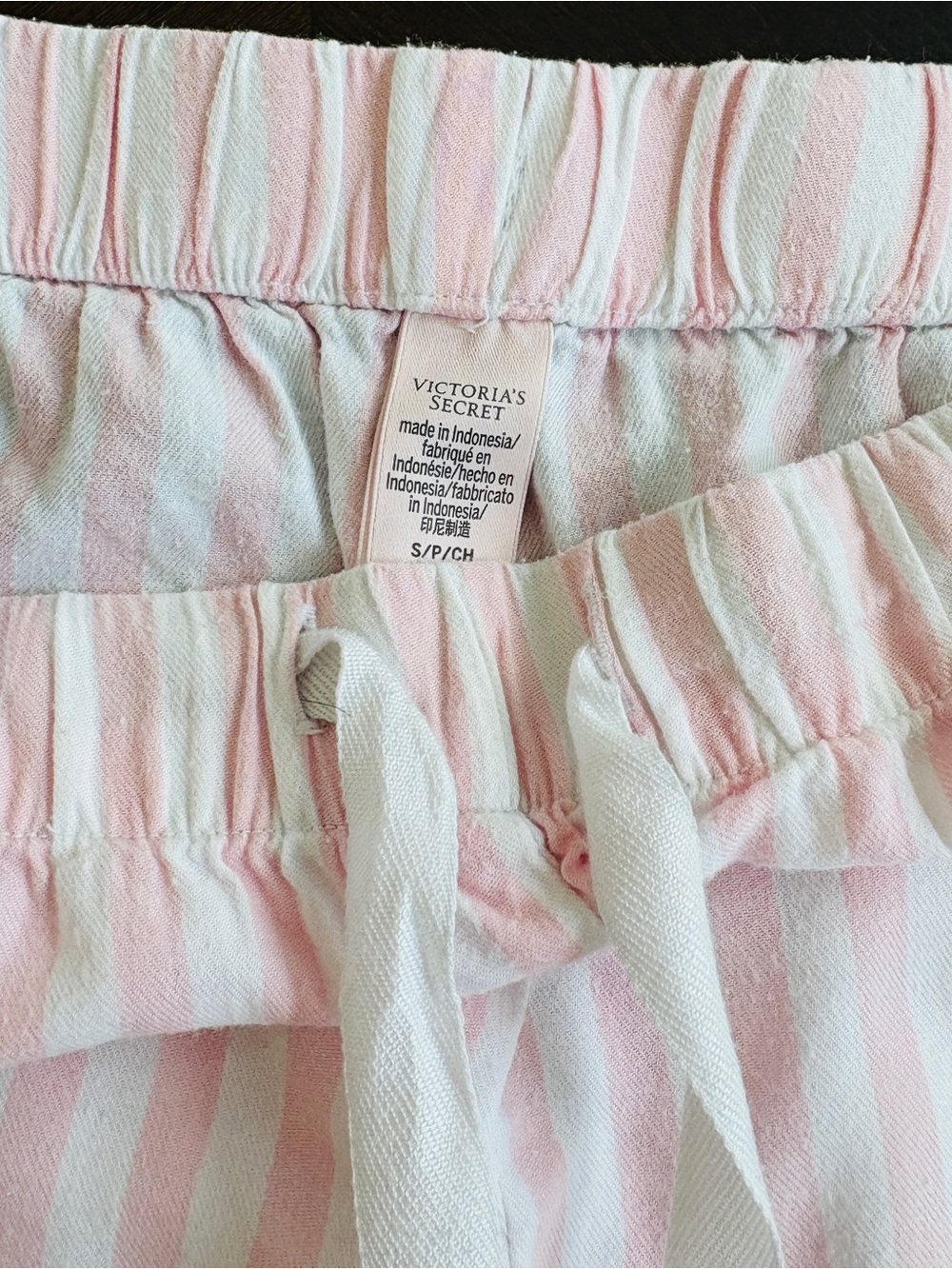 Victoria’s Secret and Gap Pajama Pants Set 2 Cotton Lounge Pink Stripe Floral S - Picture 3 of 13